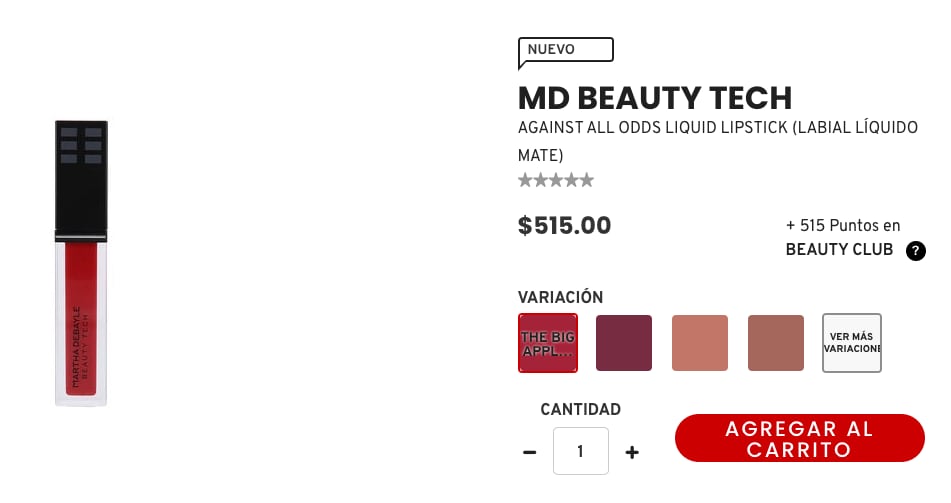 Maquillaje de Martha Debayle