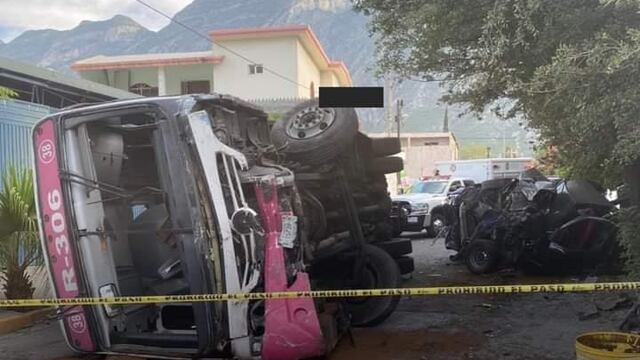 Accidente en la ruta 306 de Santa Catarina
