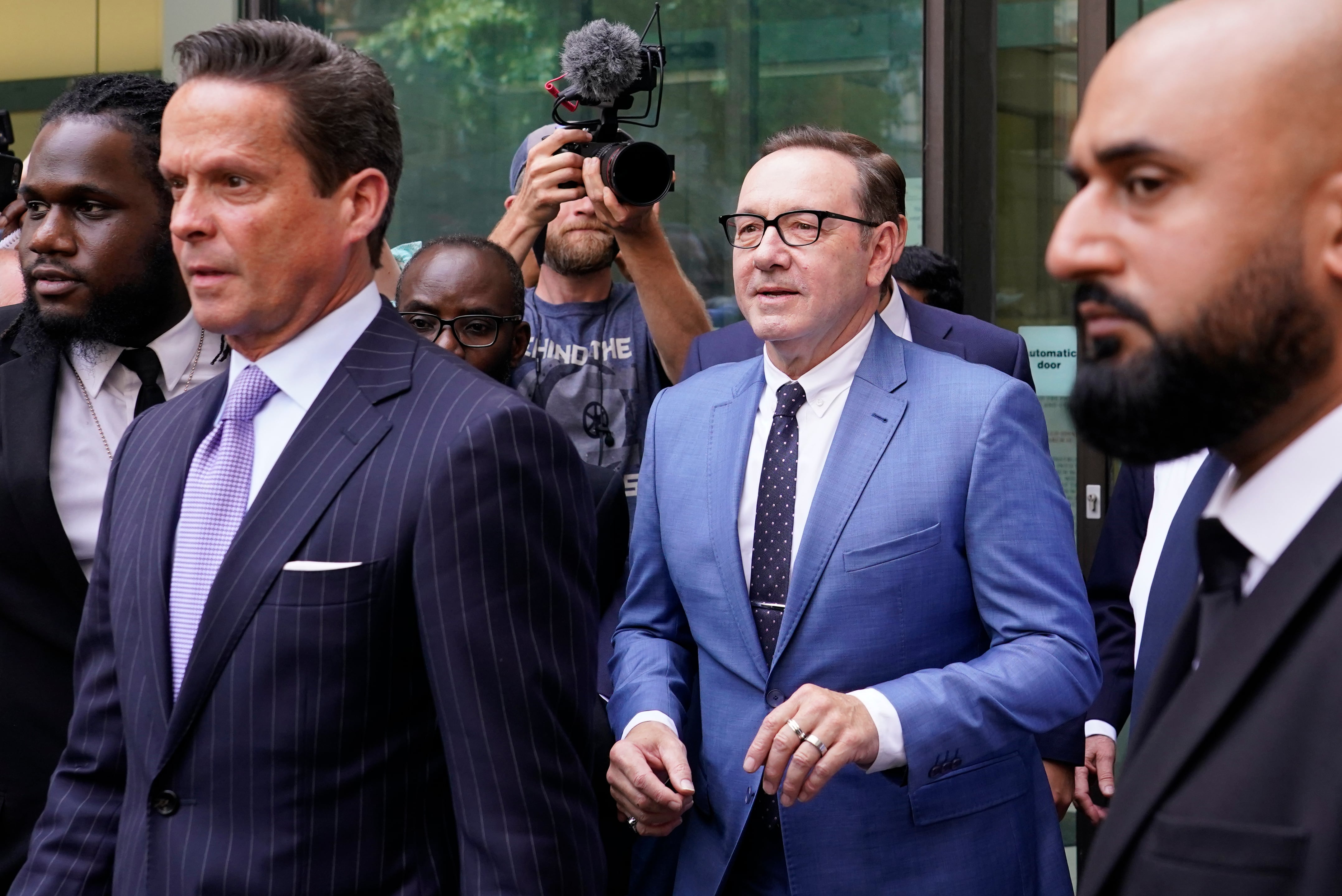 Kevin Spacey comparece ante el tribunal de Londres