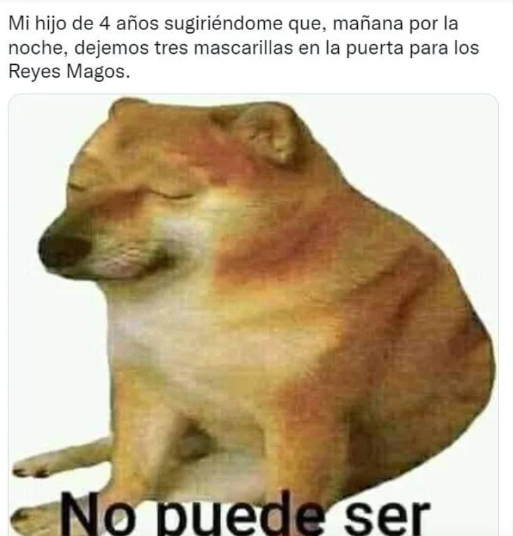 Meme de los Reyes Magos