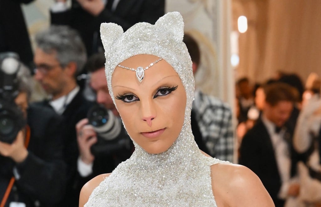 Doja Cat en el Met Gala 2023.