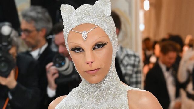 Doja Cat en el Met Gala 2023.