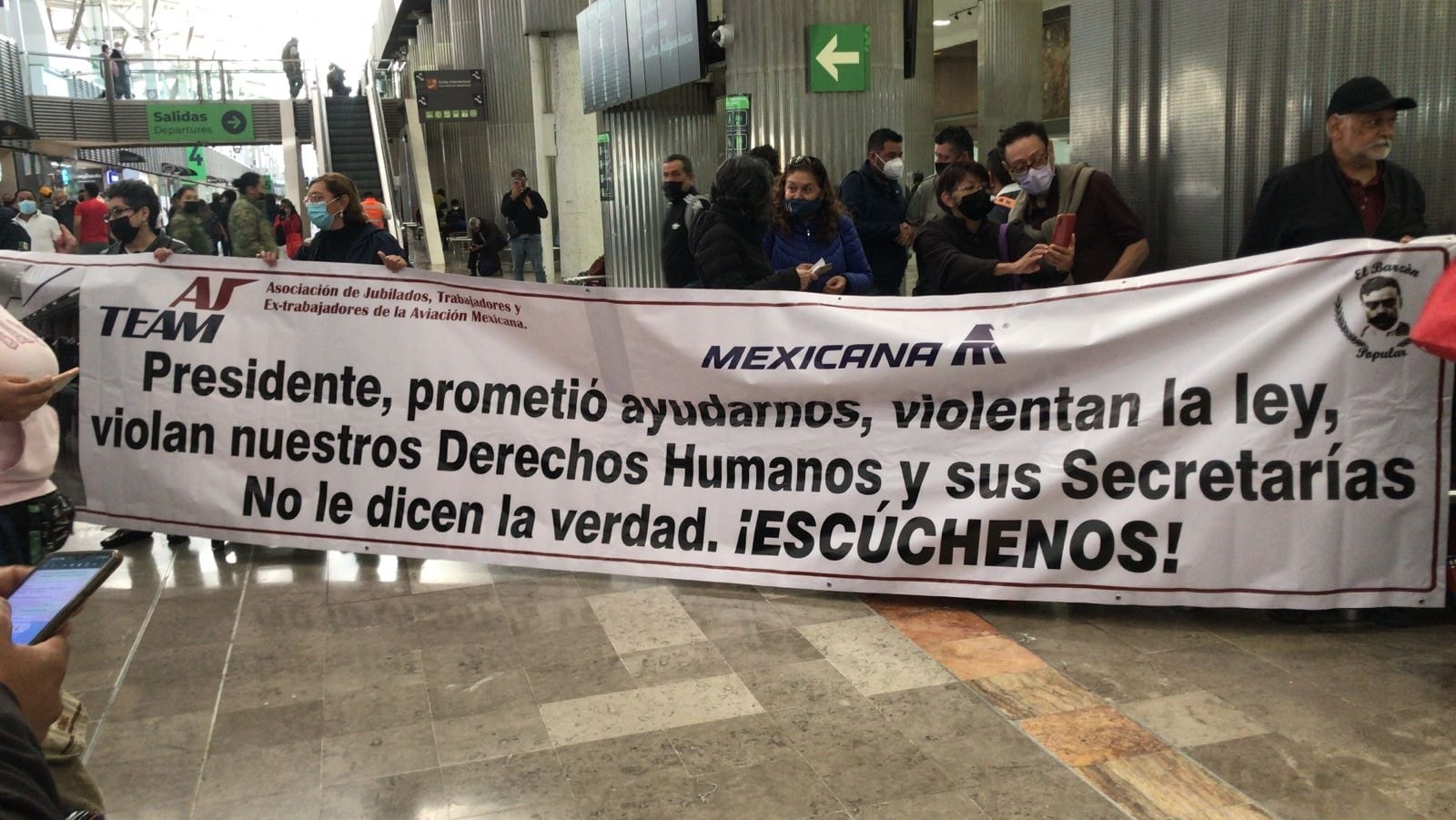 Conferencia de prensa (AJTEAM) AICM