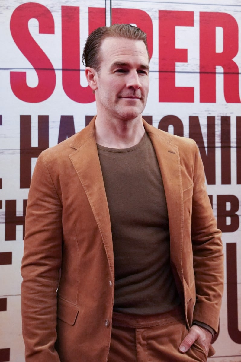 James Van Der Beek, actor.
