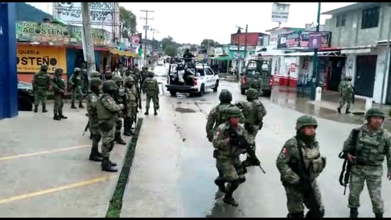 Ejército en San Cristóbal de las Casas