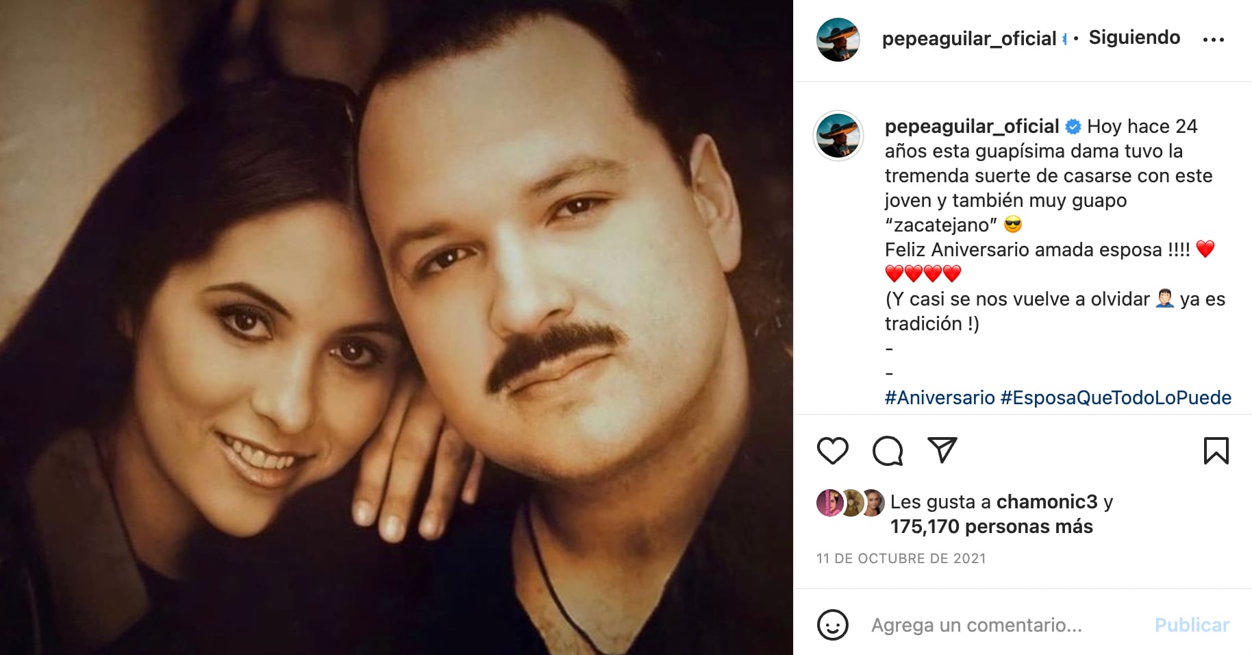 Pepe Aguilar y Anelize Aguilar