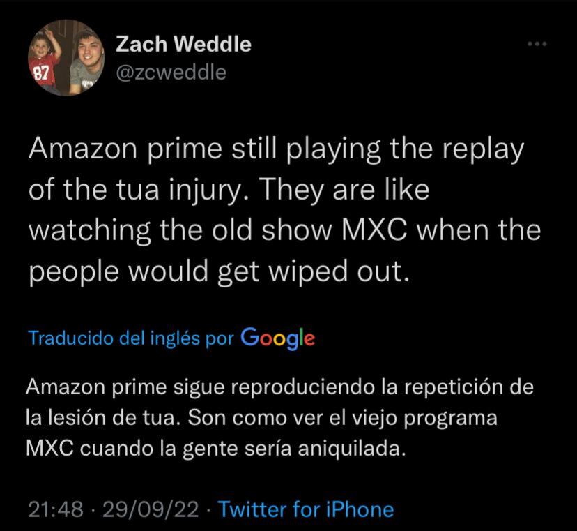 Amazon Prime Football.