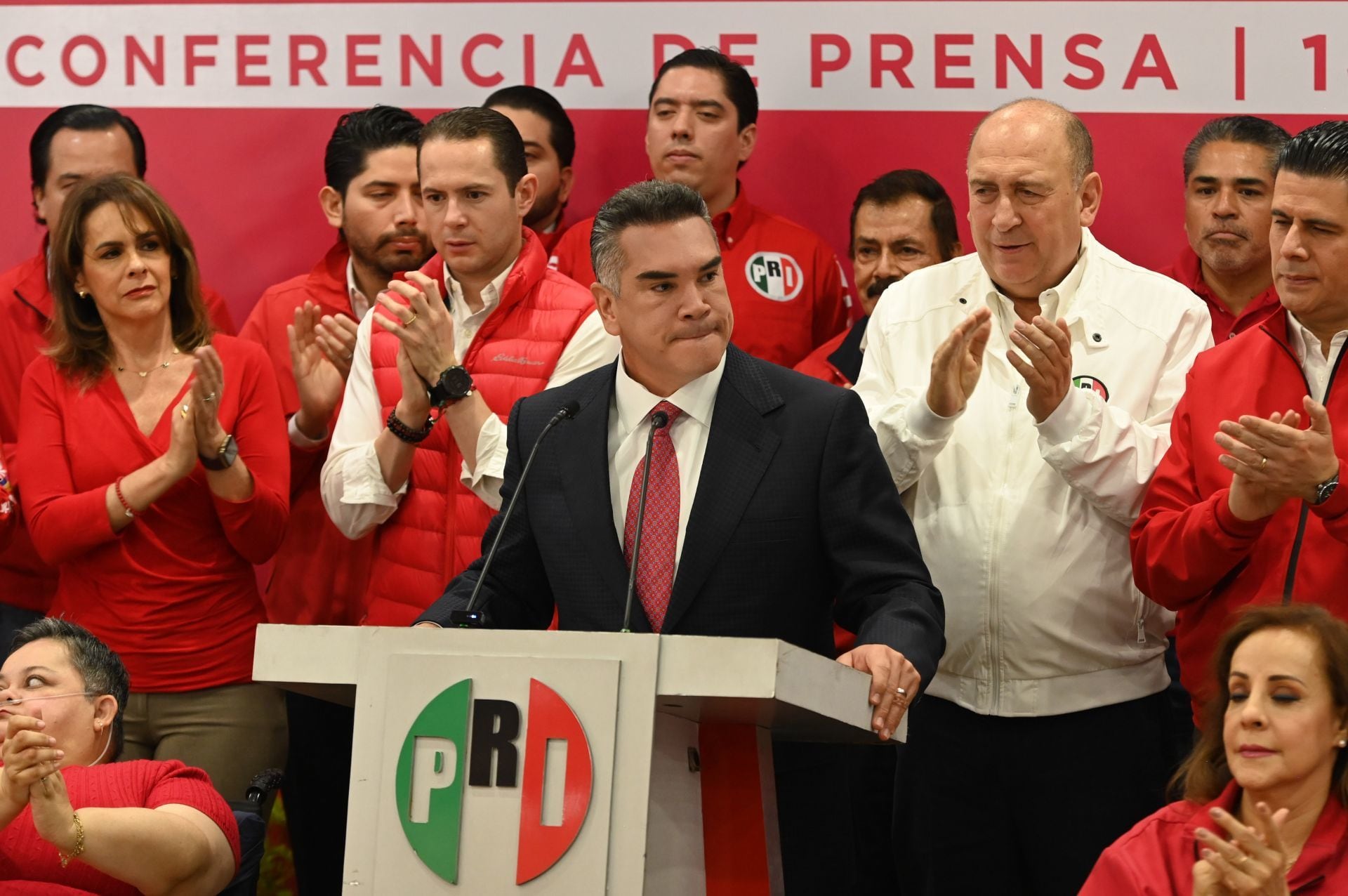 Alejandro Moreno, dirigente del PRI