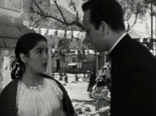 Irma Dorantes y Pedro Infante en 'Los Tres Huastecos'