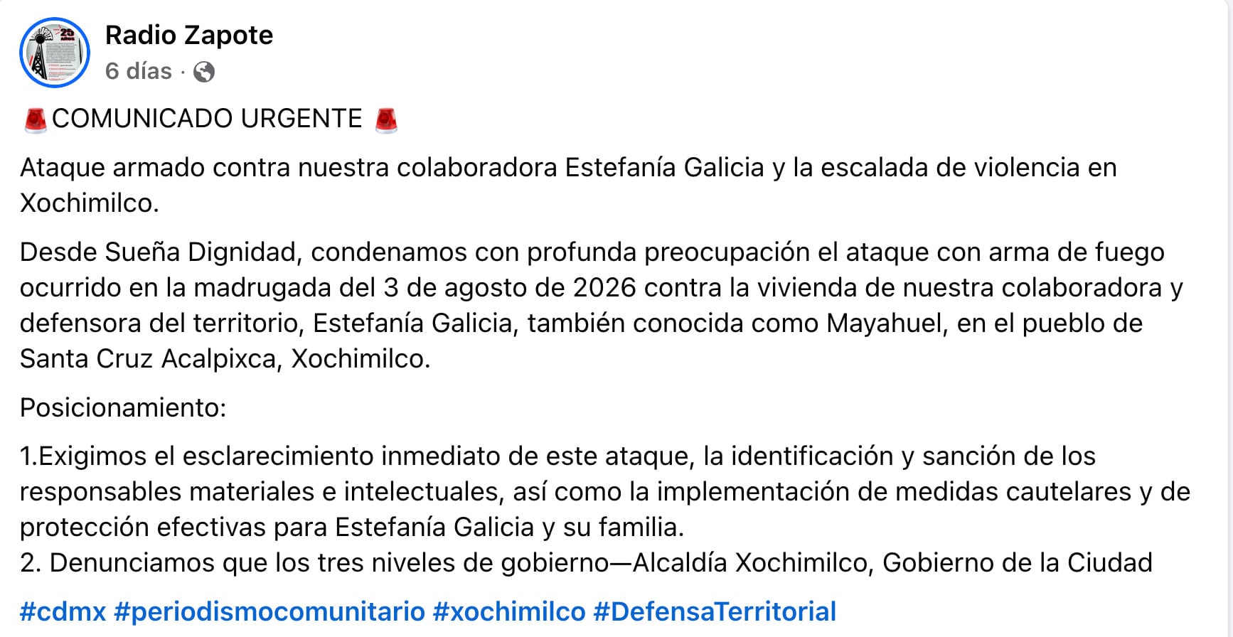 ¿Quién es Estefanía Galicia?