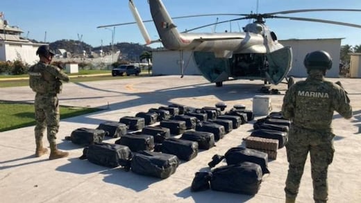 Semar asegura 731.2 kilos de cocaína en costas de Colima y Michoacán