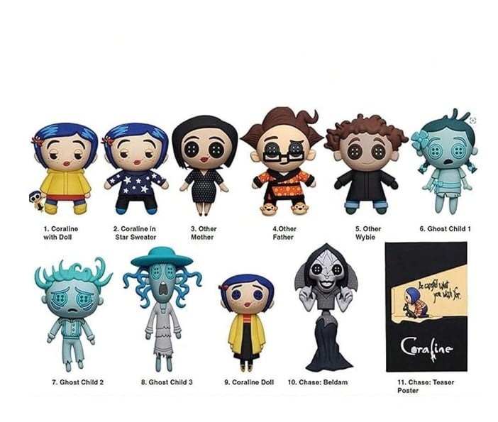 Mini figura Coraline sorpresa