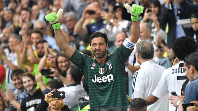 Buffon se despidió de su 'Vecchia Signora'