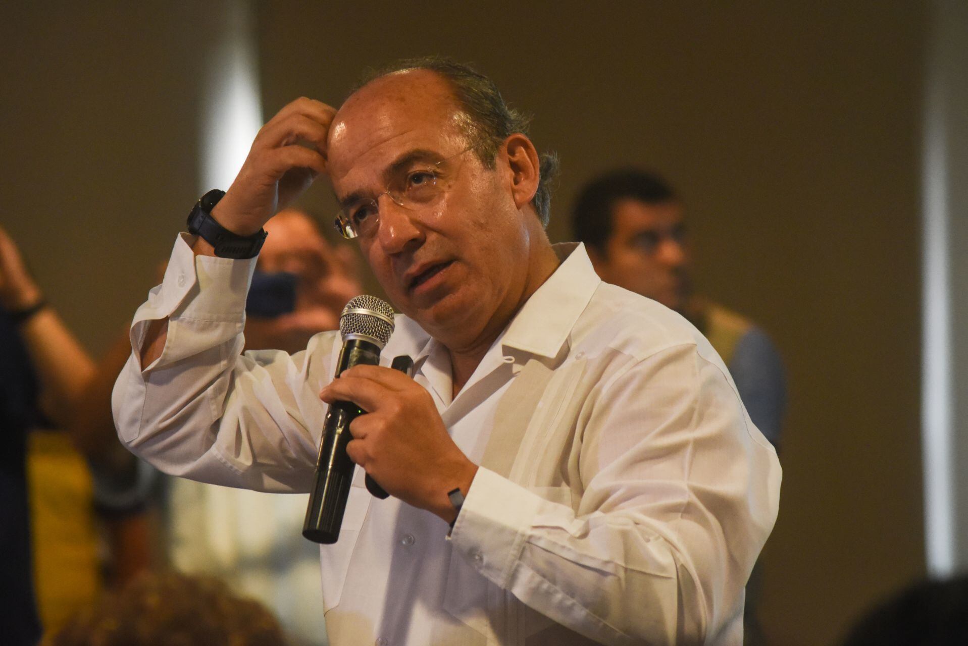 Felipe Calderón.