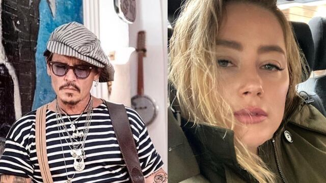 Amber Heard y Johnny Deep