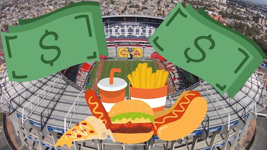 Filtran precios de comida y bebidas en palcos del Estadio Banorte
