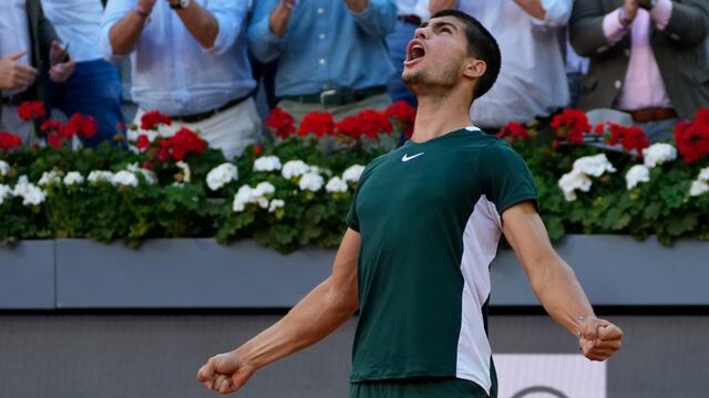 Carlos Alcaraz se coronó campeón del Madrid Open tras vencer a Alexander Zverev.