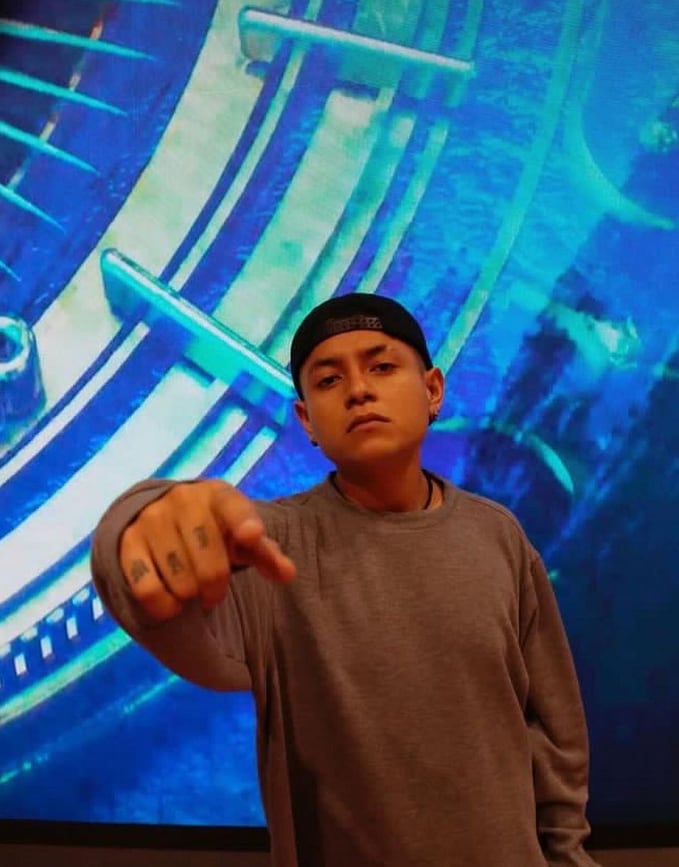 Majestic, rapero, freestyler y subcampeón de la Red Bull México 2023.