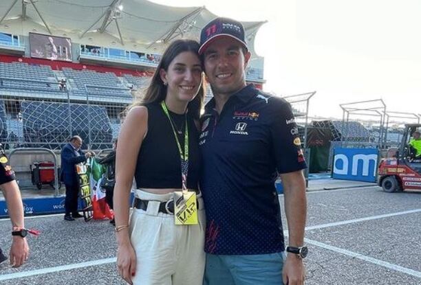 Carola Martínez, esposa de Checo Pérez