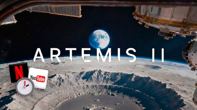 Netflix, YouTube y la NASA transmitirán en vivo el sobrevuelo lunar de Artemis II