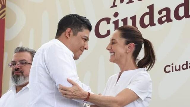 Ricardo Gallardo y Claudia Sheinbaum