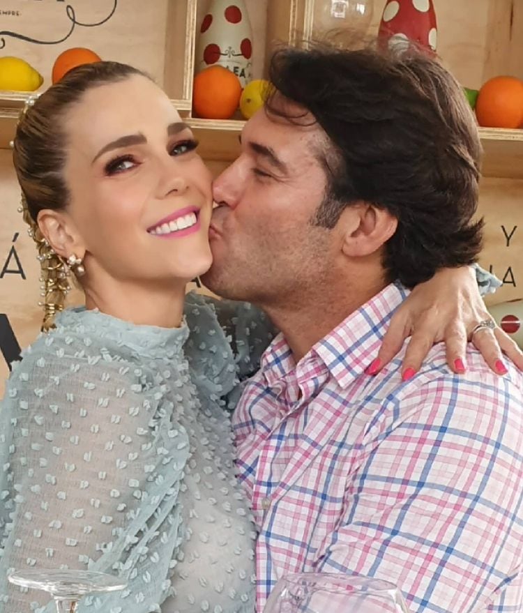 Gaby Crassus y Rodrigo Mejía.