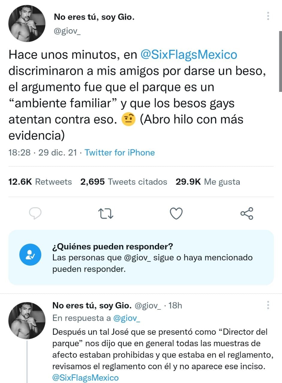 Denuncia contra Six Flags por discriminación