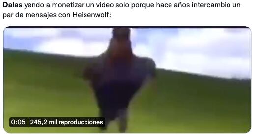 Memes se burlan de Dalas Review por defender a Heisenwolf