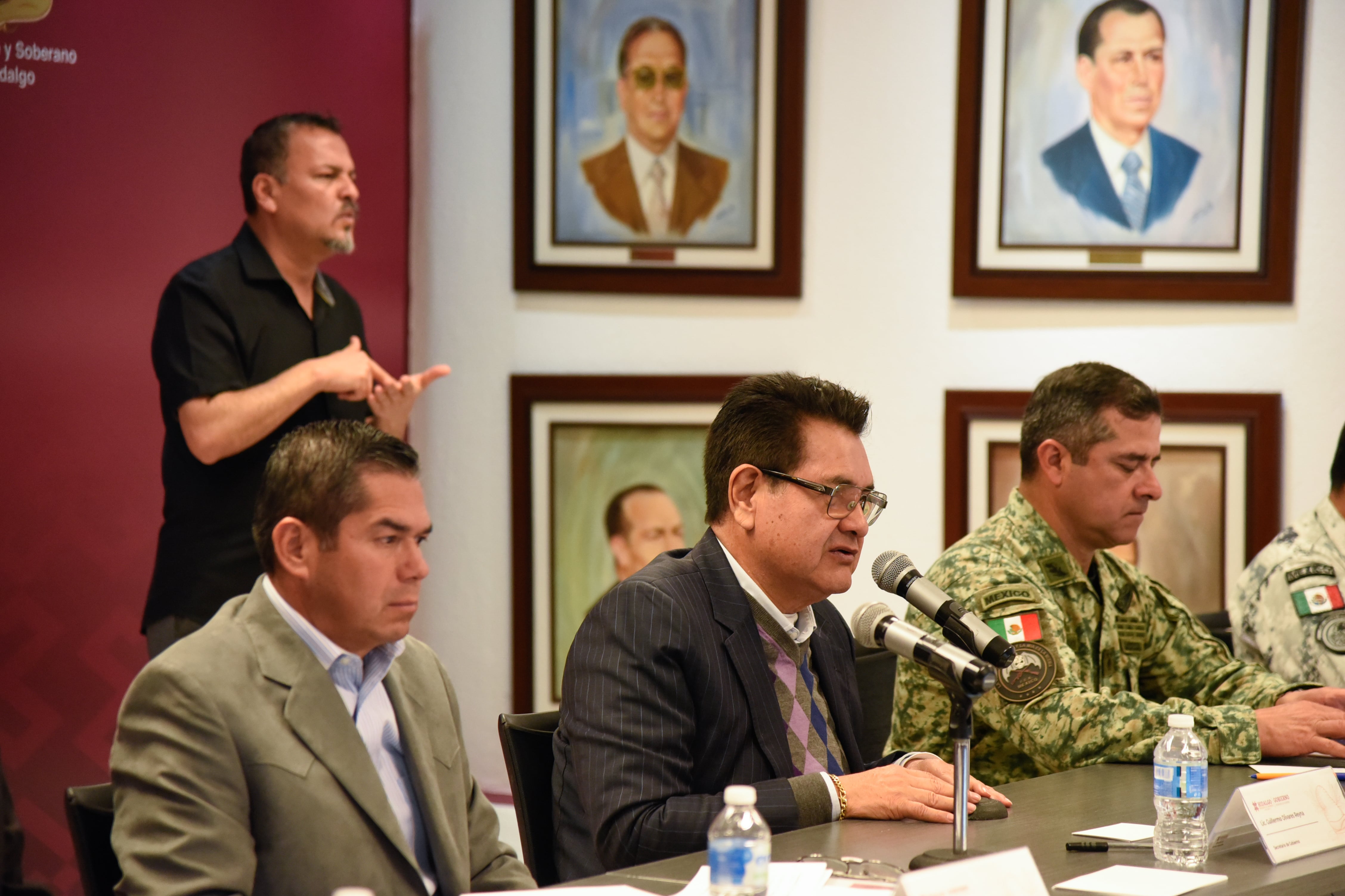 La delincuencia se combate de forma frontal en el estado de Hidalgo