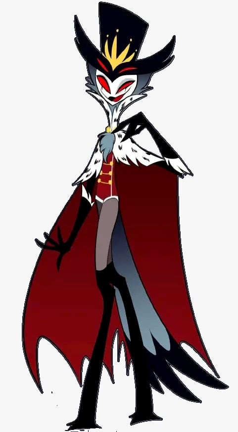 Stolas, personaje de Helluva Boss