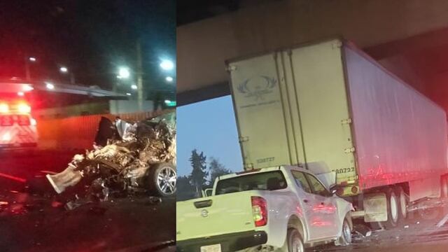 Accidentes en la autopista México-Puebla