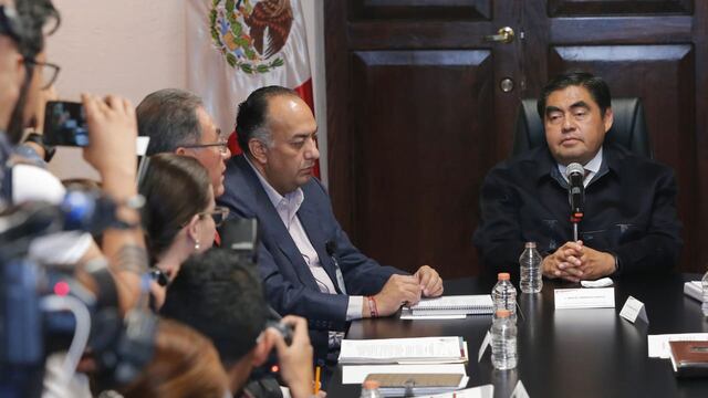 Miguel Barbosa Huerta. Medidas ante el coronavirus.