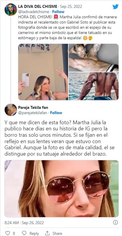 Martha Julia y Gabriel Soto
