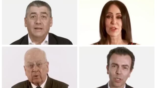 Empresarios en apoyo a AMLO. Faltos de energía.