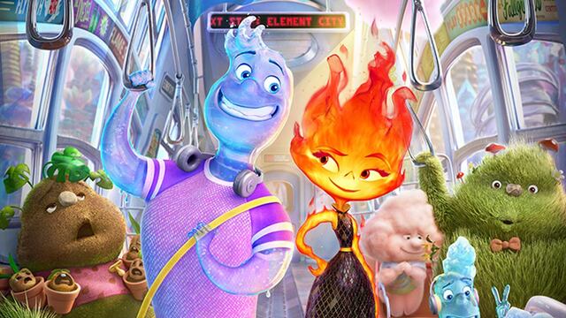 Elemental es la nueva película de Pixar