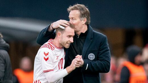 Christian Eriksen anotó gol en el estadio en el que sufrió infarto