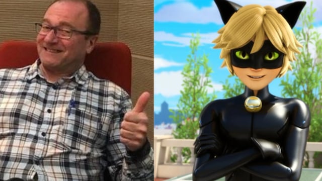Jesús Barreda y Cat Noir de Ladybug