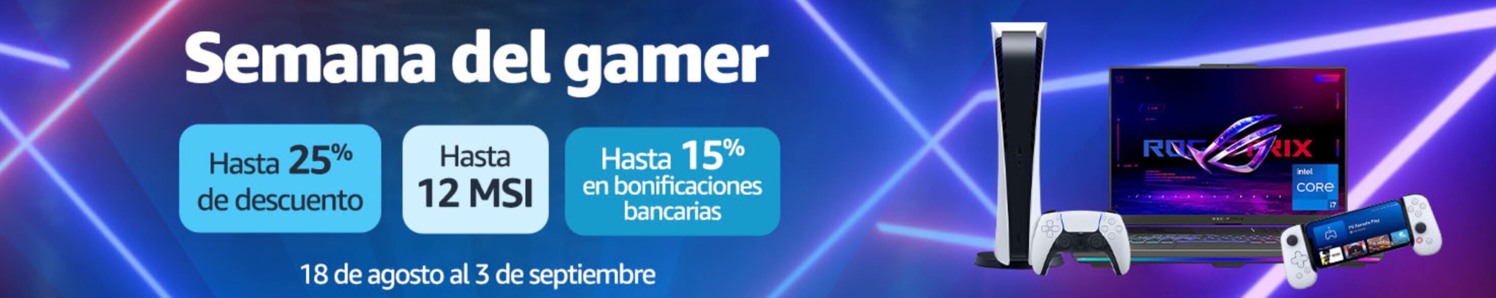 Día del Gamer: Las mejores ofertas hoy que se acaba la Semana Gamer 2023 en Amazon México