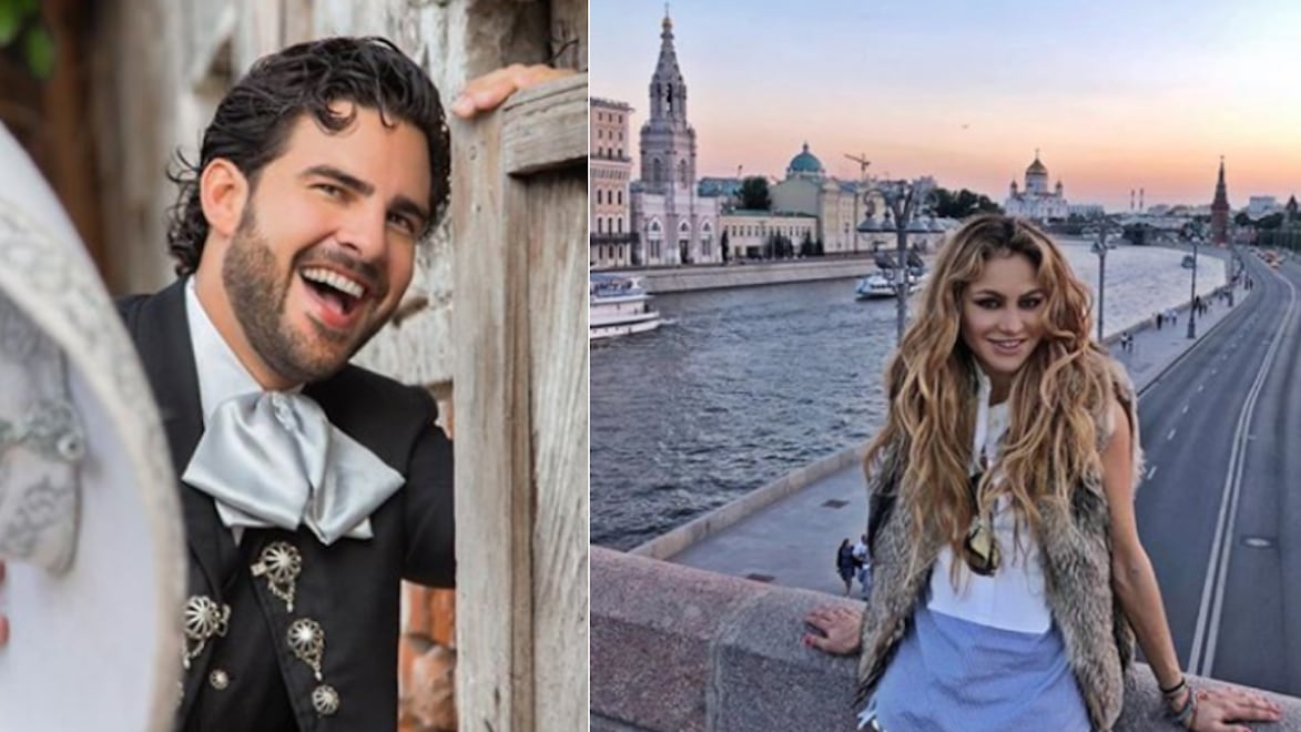 Paulina Rubio y Gerardo Bazúa