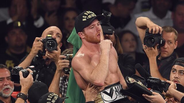 ‘Canelo’ Álvarez tras ganar a Golovkin.