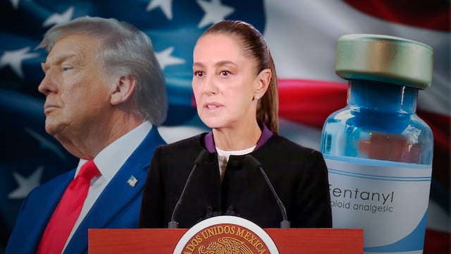 Claudia Sheinbaum habla después de que Trump calificara al fentanilo como "arma de destrucción masiva"