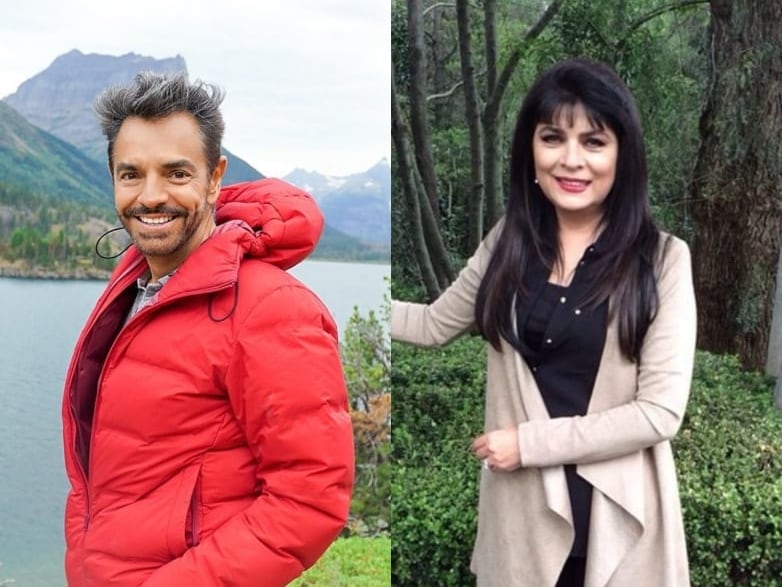 Eugenio Derbez y Victoria Ruffo.