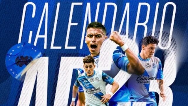 El Club Puebla presentó su calendario de partidos para el Apertura 2023.