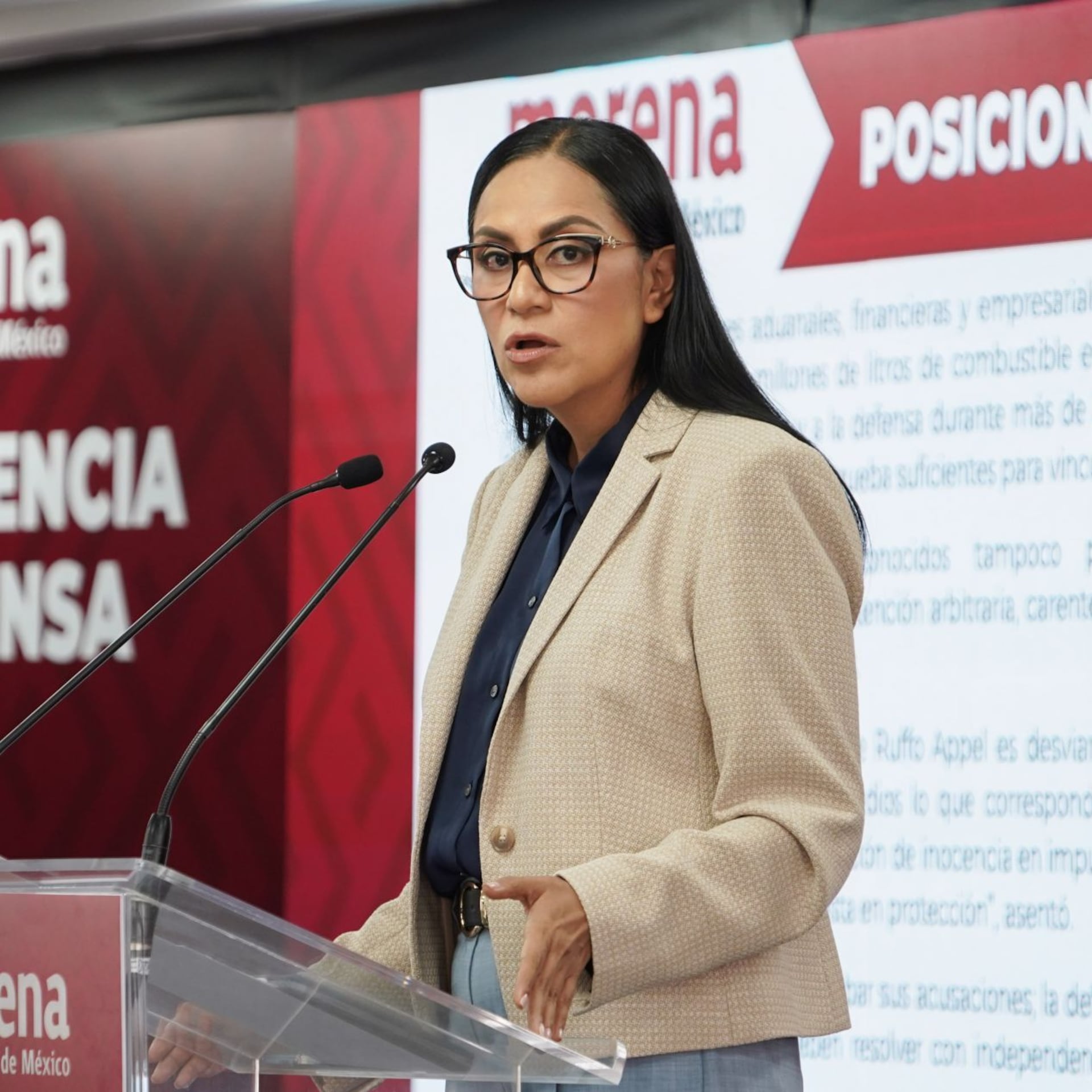 Ariadna Montiel lanza crítica por el apoyo de expresidentes a Ernesto Ruffo