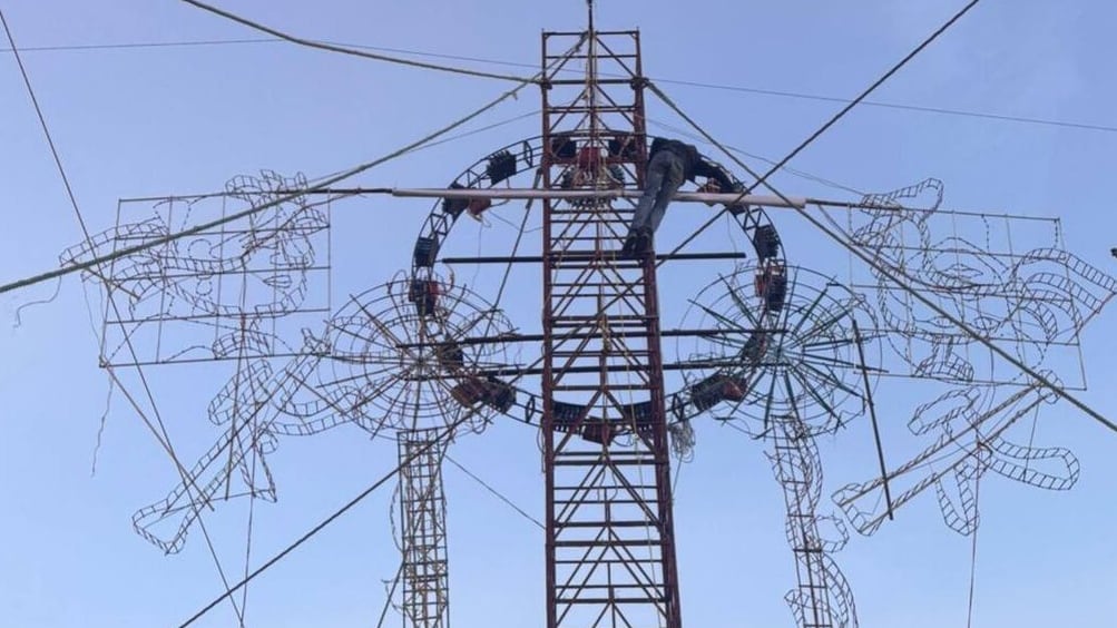 Retiran pirotecnia de feria en Michoacán por alusiones al CJNG