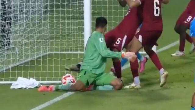 Gol polémico de Qatar