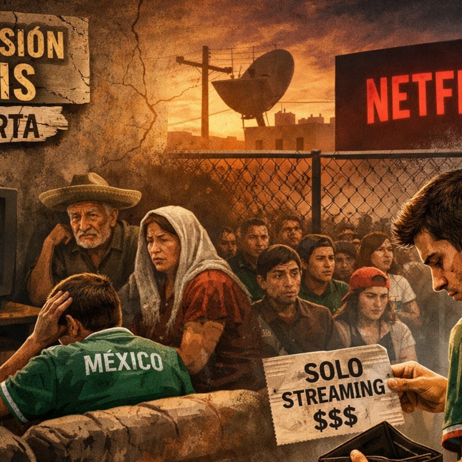 Netflix atenta contra afición de la Selección Mexicana para la Copa Oro