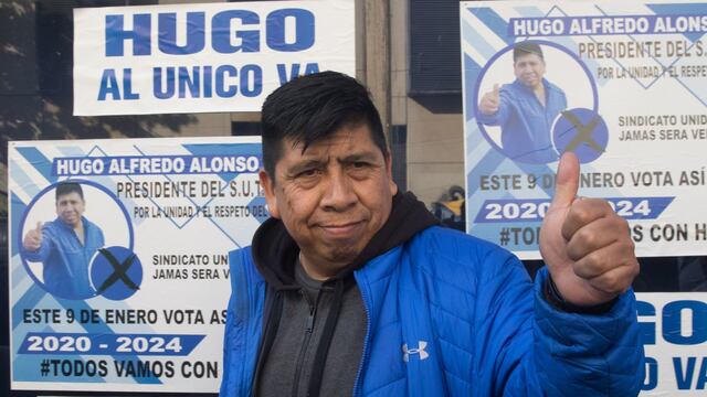 Líder Hugo Alfredo Alonso Ortiz, Sindicato Único de Trabajadores del Gobierno de la Ciudad de México (SUTGCDMX)