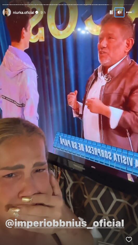 Niurka celebra que Juan Osorio haya entrado a La Casa de los Famosos México a ver a su hijo.