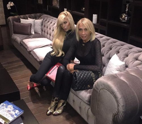 Alejandra de la Fuente y Laura Bozzo.